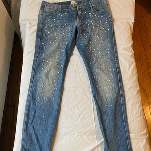 Marciano by guess pearl and studded jeans
